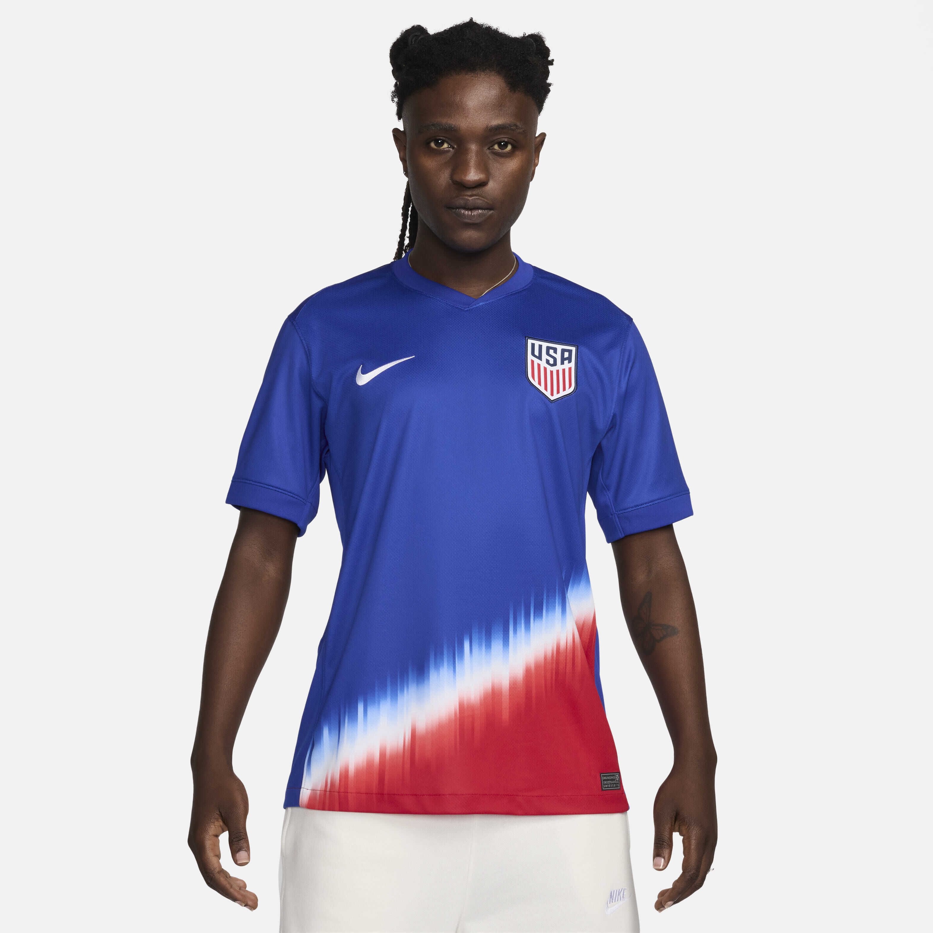 Buy USMNT 2024 Stadium Away Men s Nike Dri FIT Football Replica Shirt Nike Qatar Official