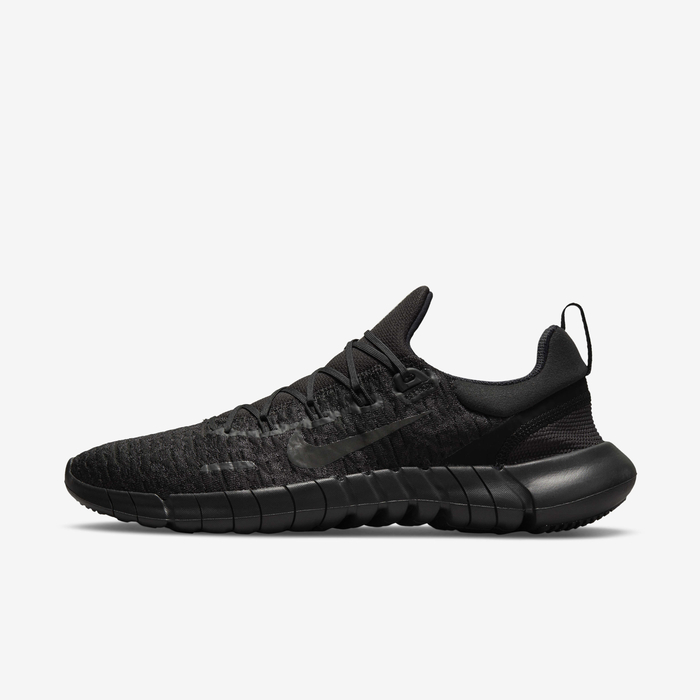 Buy Nike Free Run Men's Road Running Shoes Black/Off-Noir