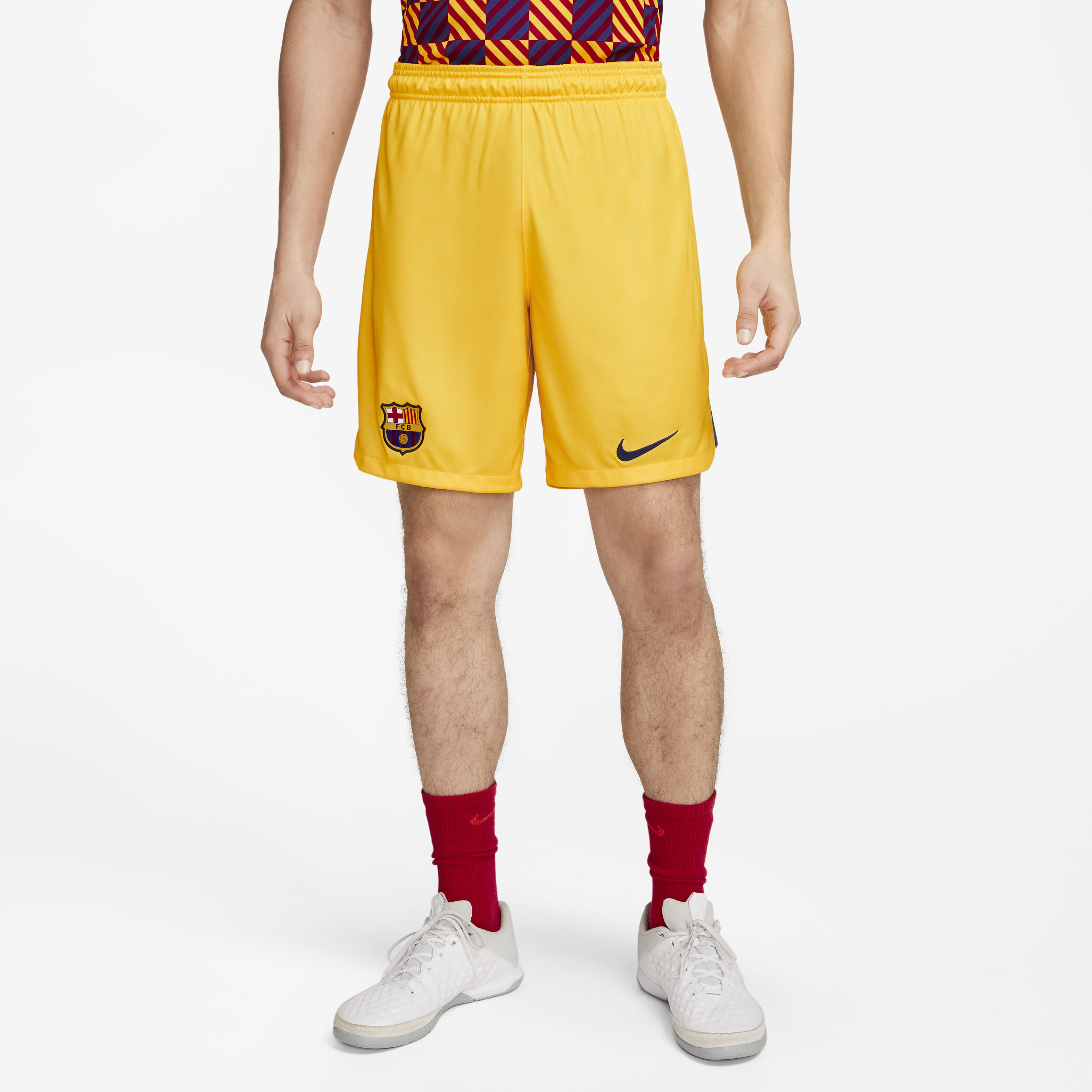激レア cactus jack NIKE Barcelona SHORTS Travis Scott x Nike x FC Barcelona Skeleton Home Shorts