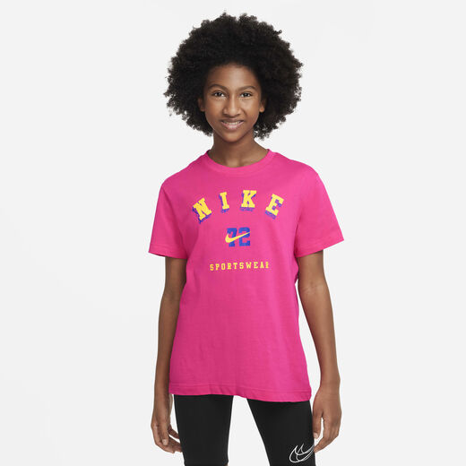 T-Shirts & Tops-Nike, Nike Sportswear, Older Kids' (Girls') T-Shirt