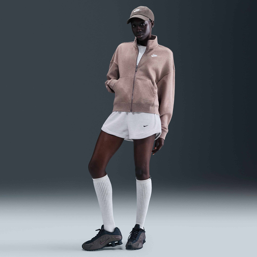 Women's Shorts-Nike, Nike Sportswear Chill Waffle, Women's Mid-Rise 8cm (approx.) Shorts