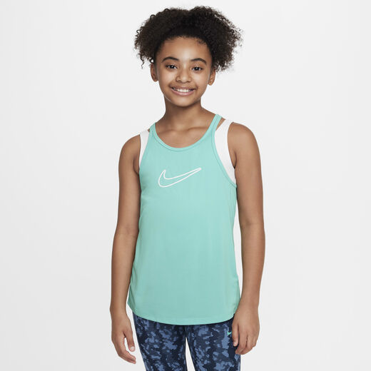 T-Shirts & Tops-Nike, Nike One Classic, Older Kids' (Girls') Dri-FIT Tank Top