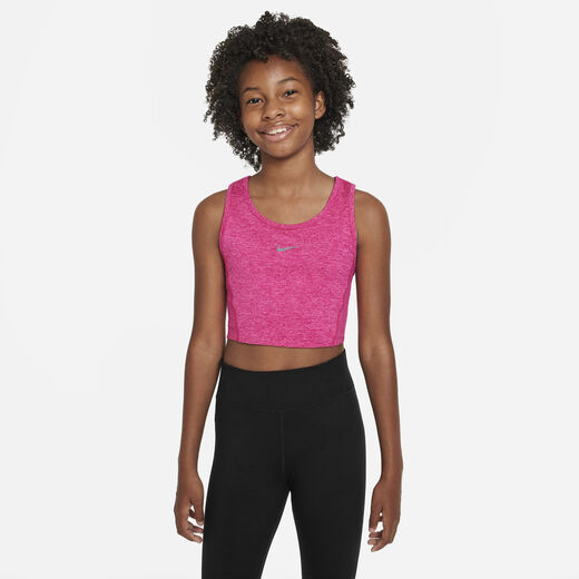 Kids' Sleeveless Tank Tops-Nike, Nike Yoga, Older Kids' (Girls') Dri-FIT Tank