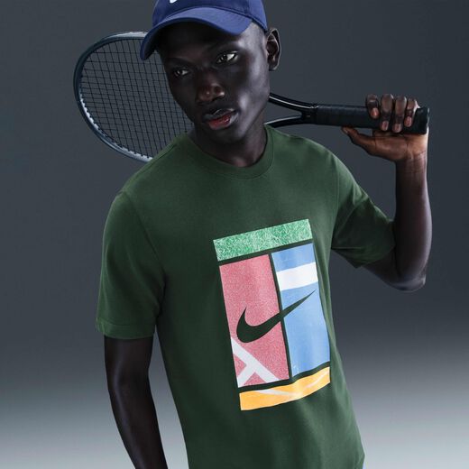 Men's T-shirts-Nike, NikeCourt, Men's Dri-FIT T-Shirt Men's T-shirts-Nike, NikeCourt, Men's Dri-FIT T-Shirt