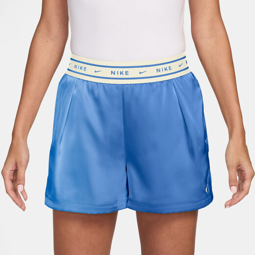 New In Women's Clothing-Nike, Nike Sportswear, Women's Loose Mid-Rise Satin Shorts