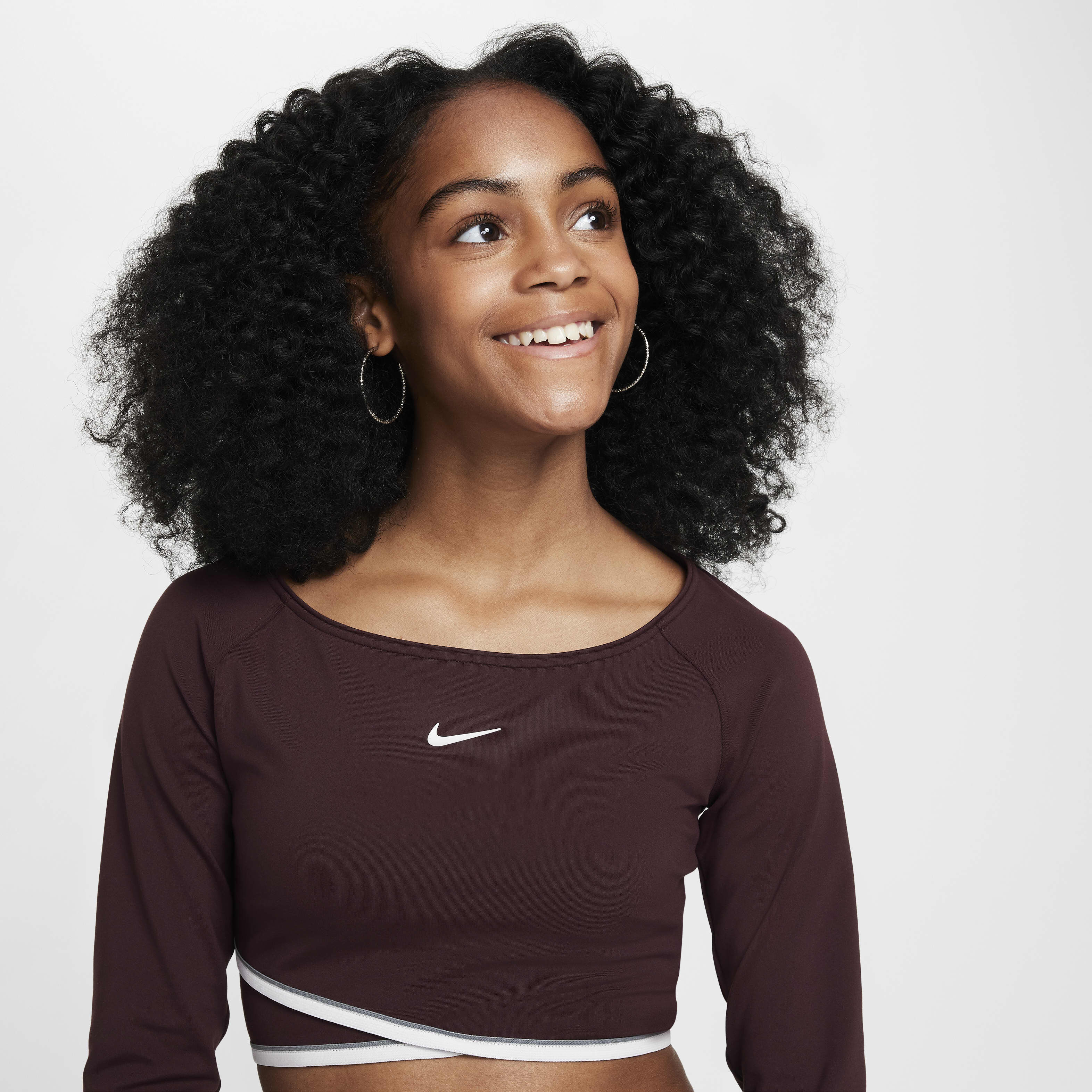 Nike top girls top