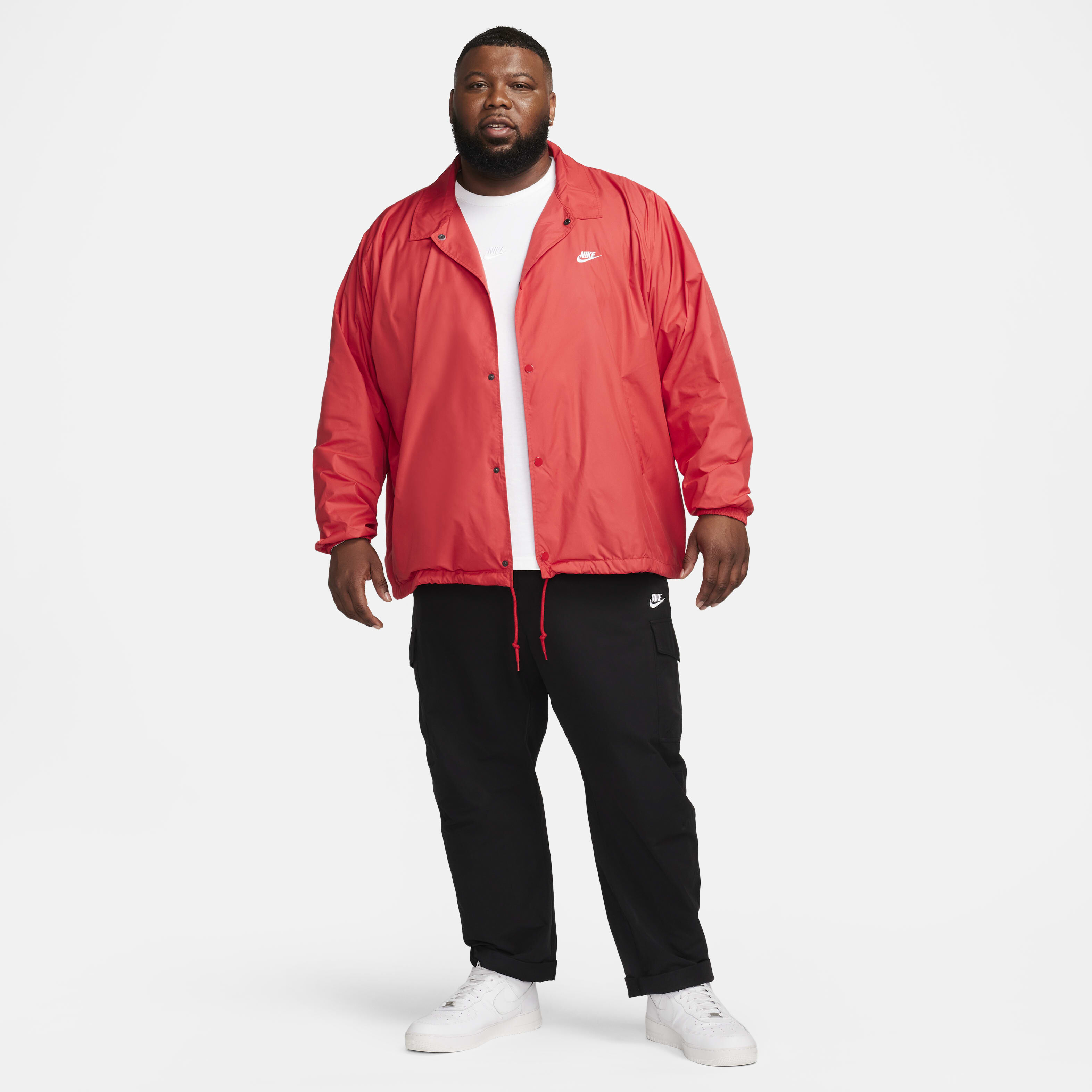 メンズウェア MARK&LONA Dept Air Jersey SET UP Buy Nike Club Men's Coaches' Jacket - University Red/White @ Nike