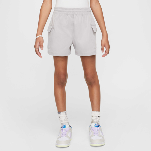 Shorts-Nike, Nike Sportswear, Girls' Woven Cargo Shorts