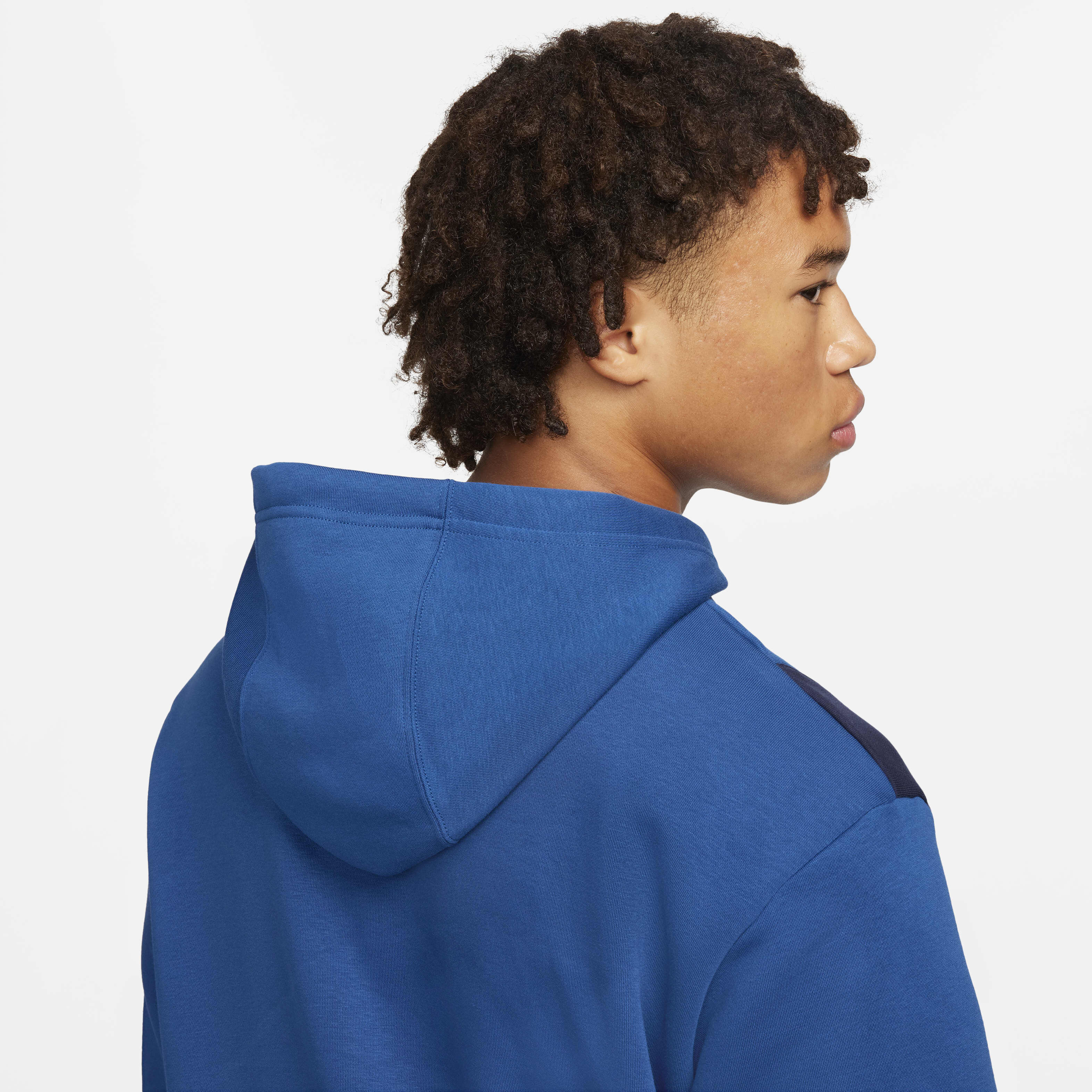 Buy Nike Air Men's Pullover Fleece Hoodie - Court Blue