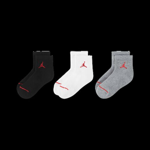 Jordan Jumpman Quarter-Length Socks (3 Pairs)