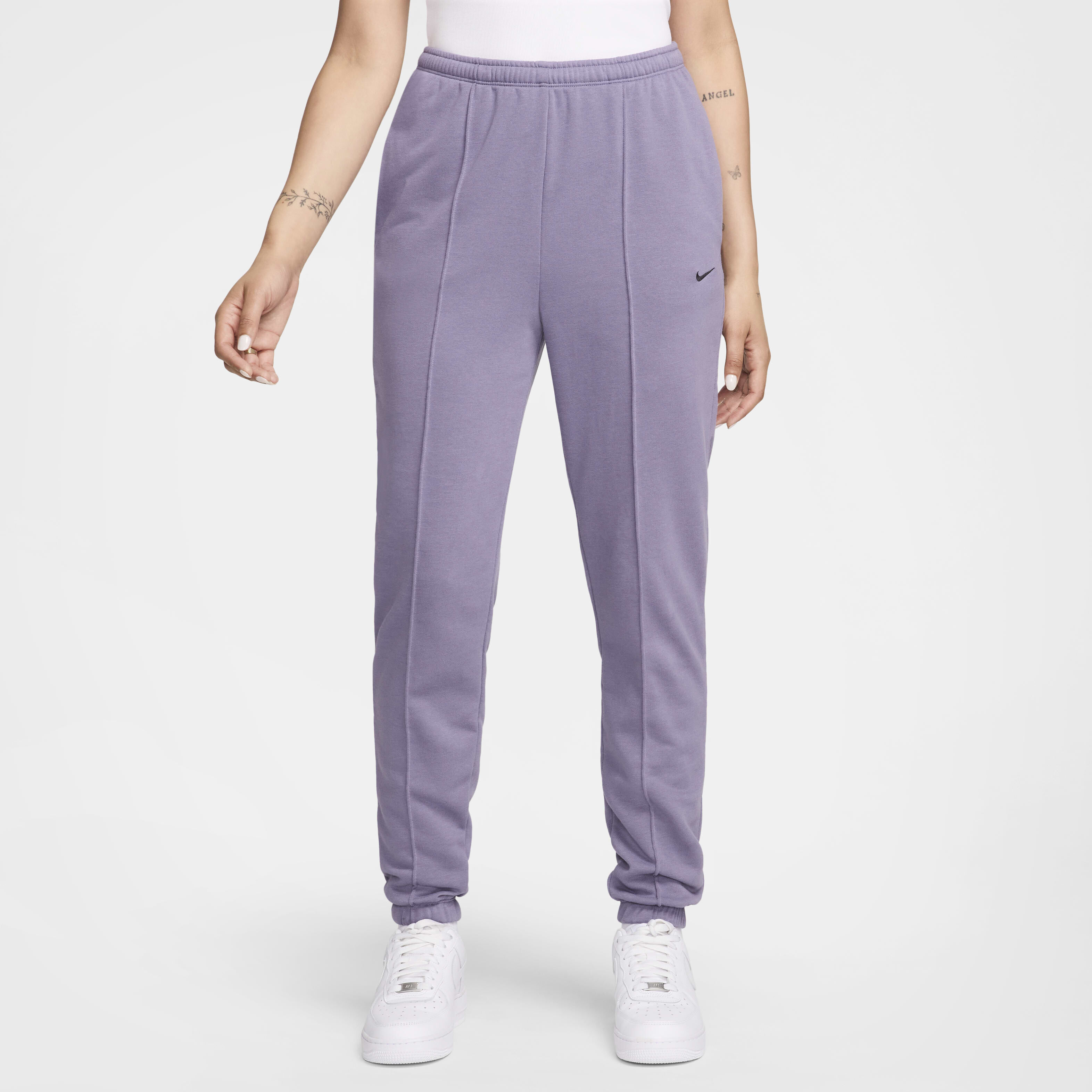 Buy Nike Sportswear Chill Terry Women s Slim High Waisted French Terry Tracksuit Bottoms Nike Qatar Official