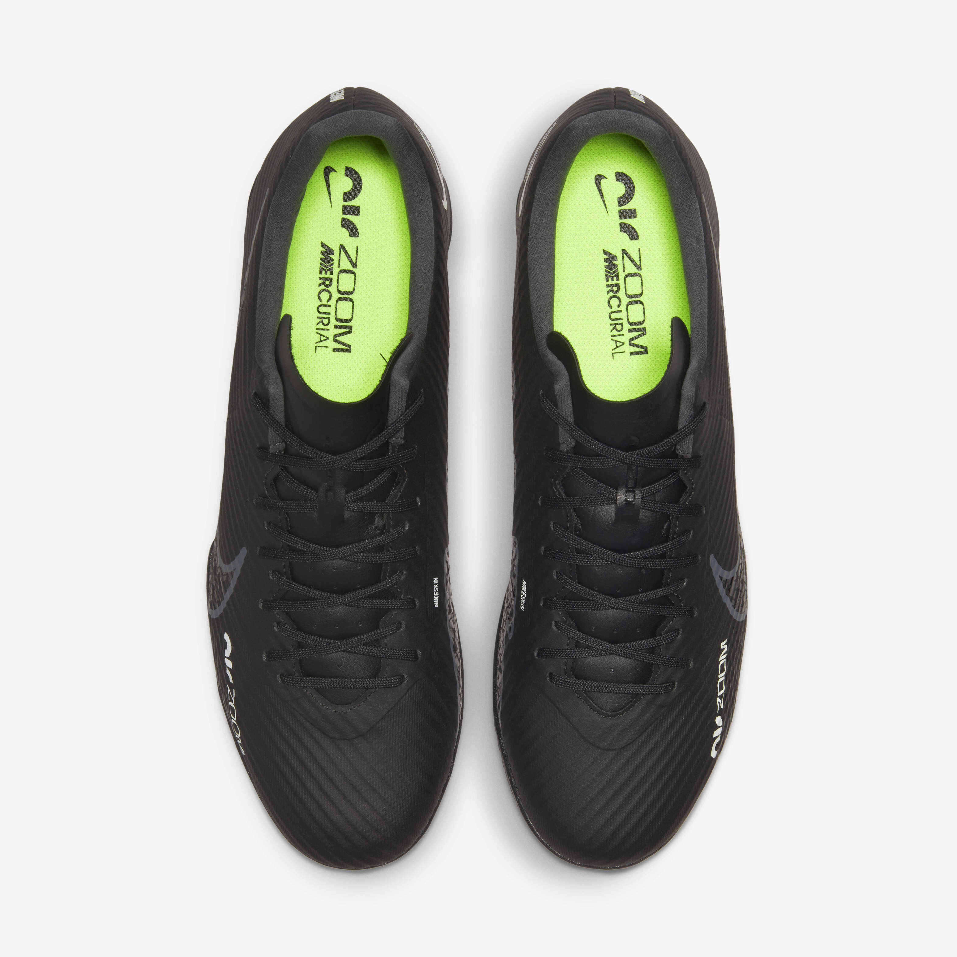 Nike men's mercurial vapor 12 academy indoor court shoes - black outlet