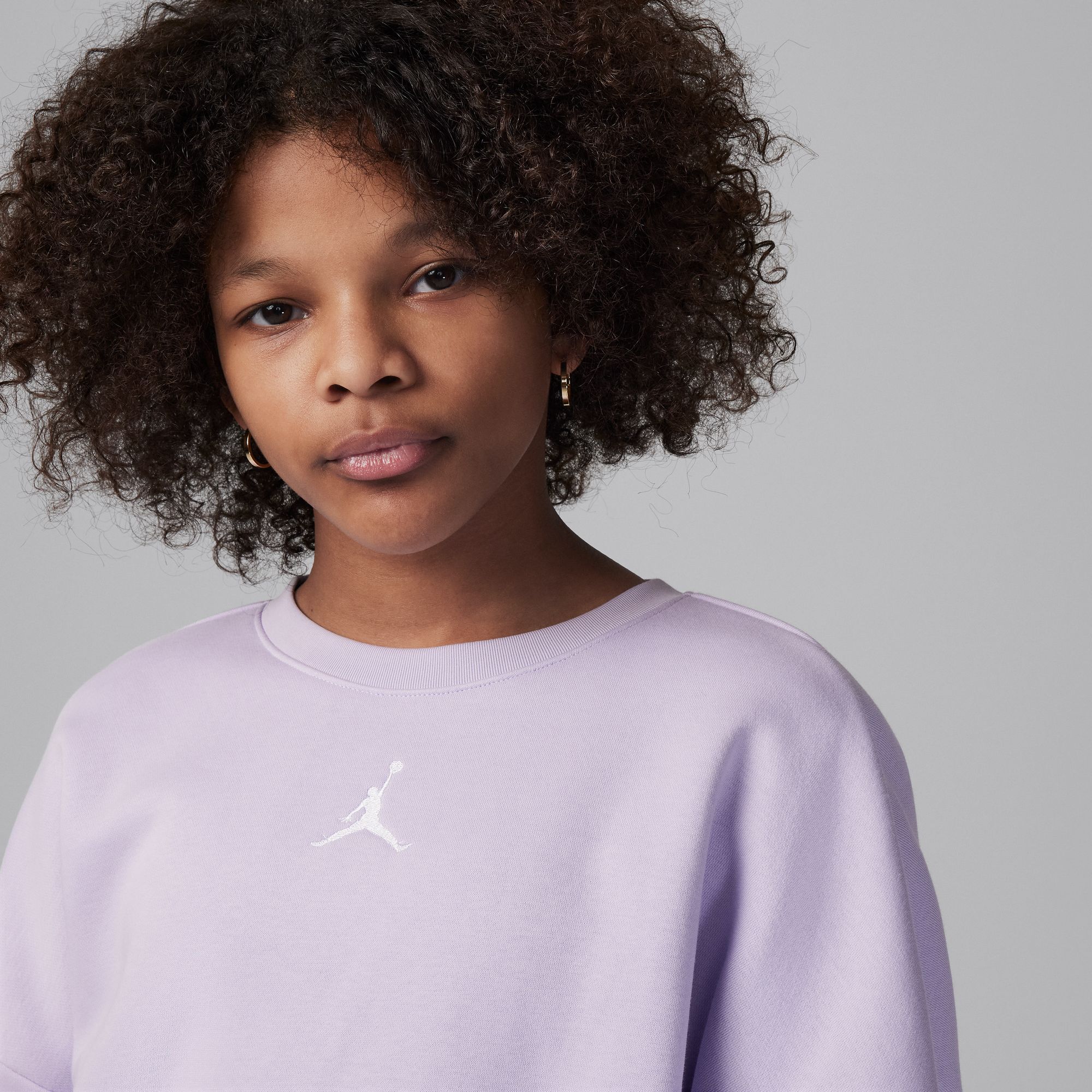 Jordan Icon Play Oversized Crew image number 2