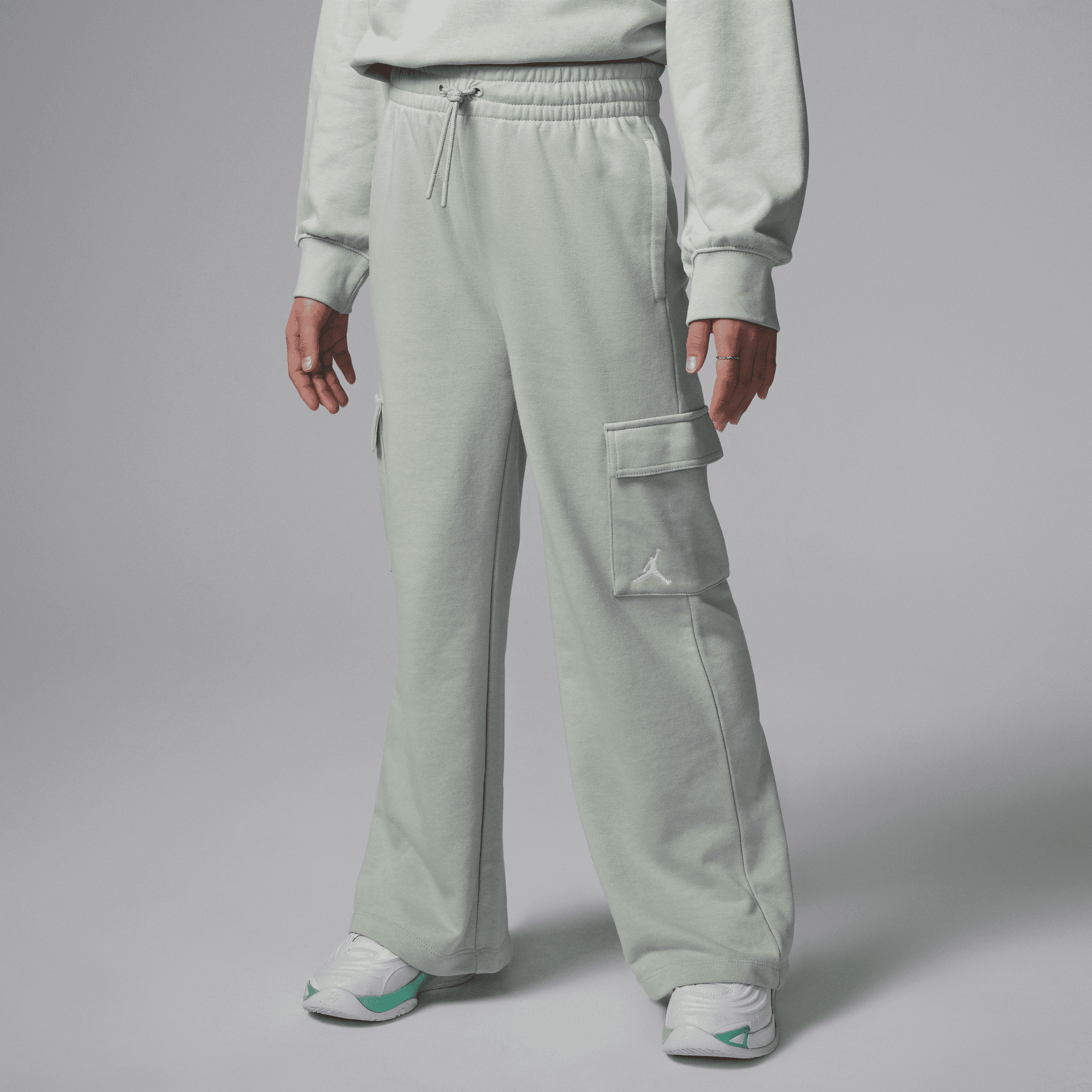Buy Jordan Big Kids' Y2K French Terry Pants - Seafoam @ Nike Qatar
