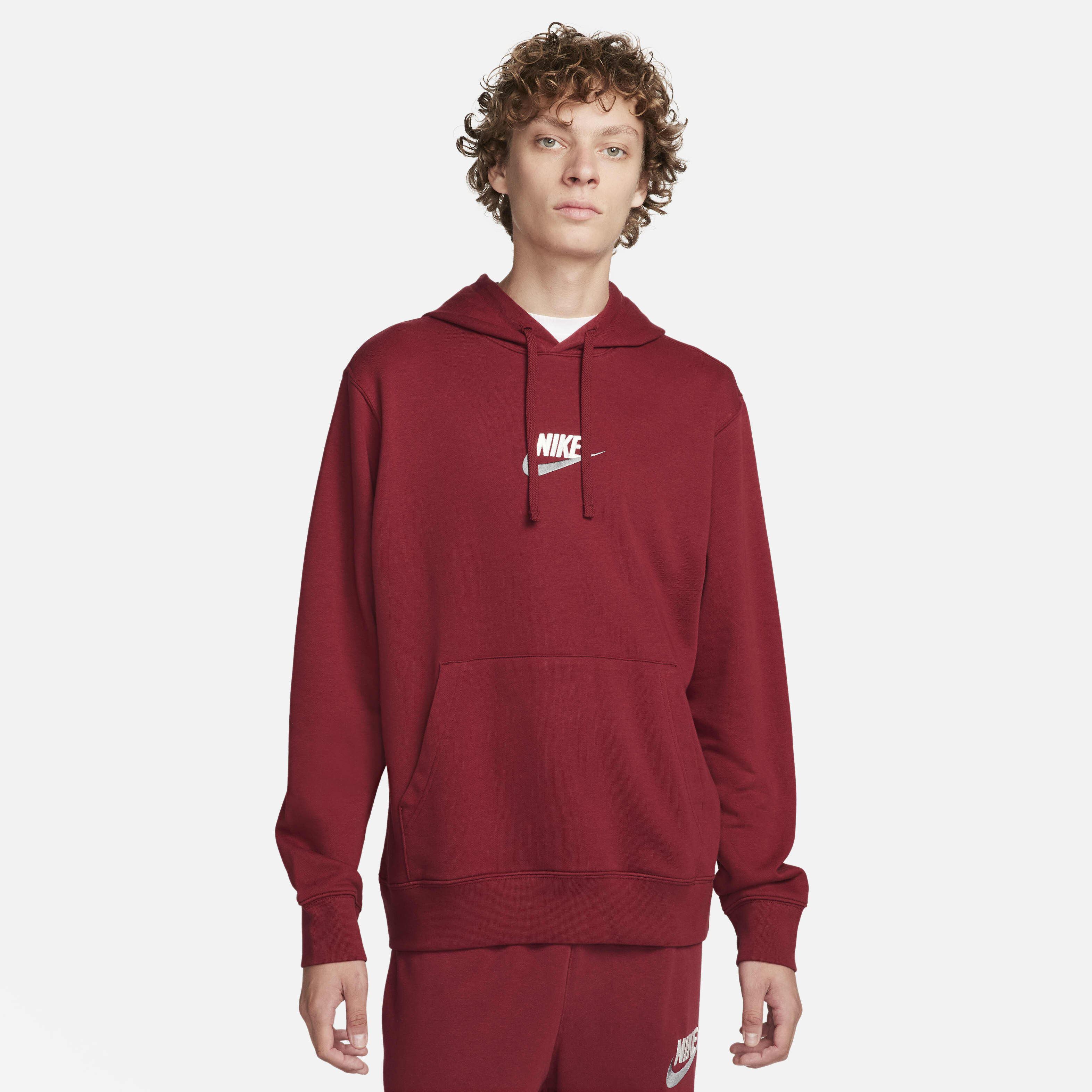 team red nike hoodie