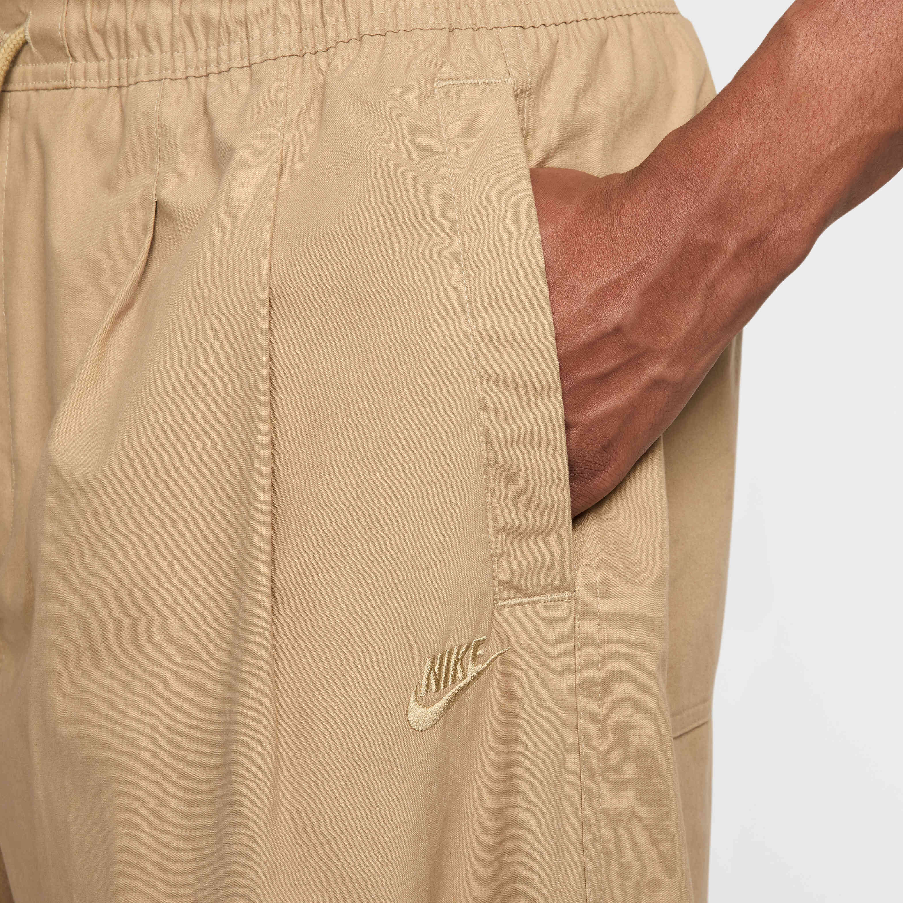 Buy Nike Club Men's Balloon Trousers - Parachute Beige/Parachute