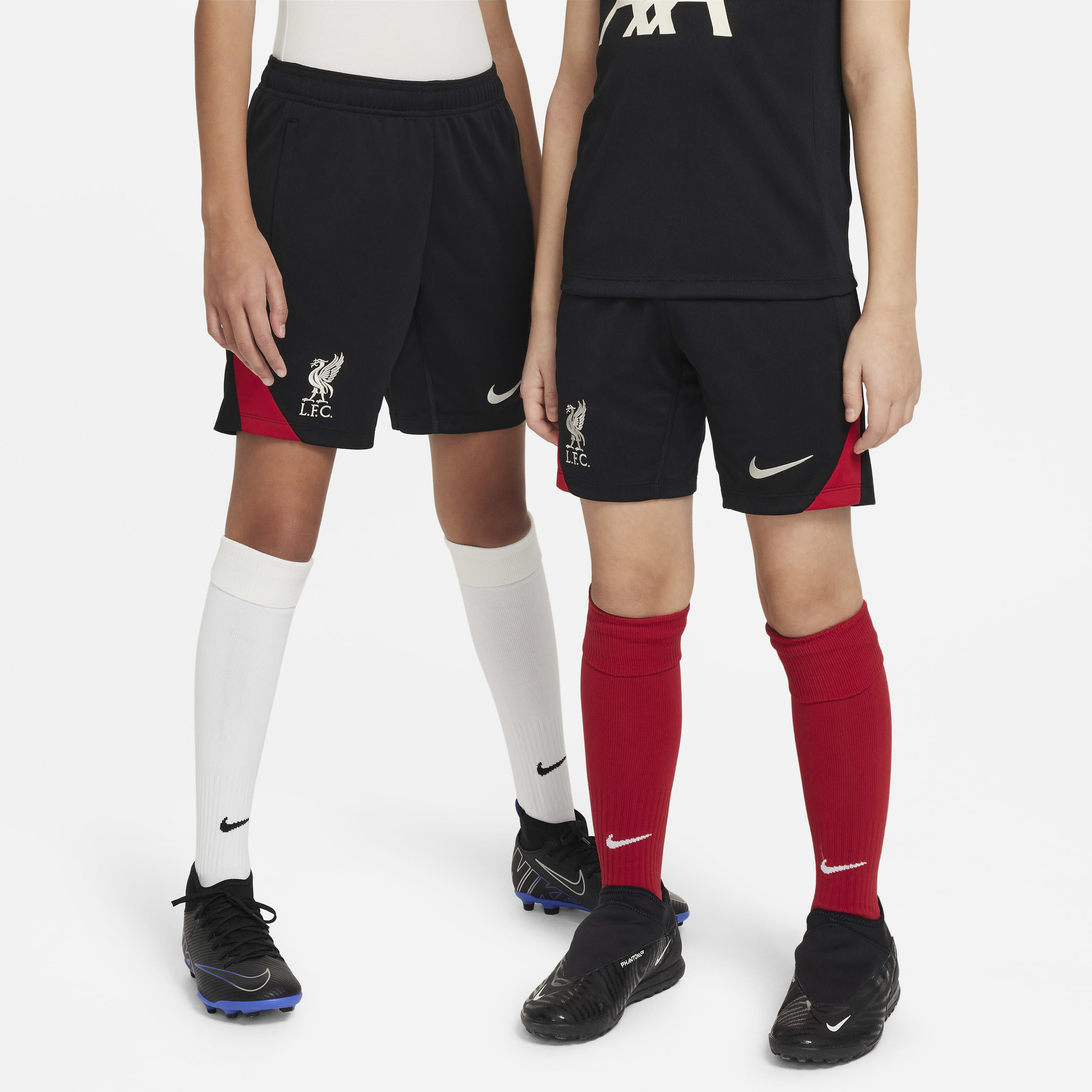 Buy Liverpool F.C. Strike Older Kids Nike Dri FIT Football Knit Shorts Nike Qatar Official