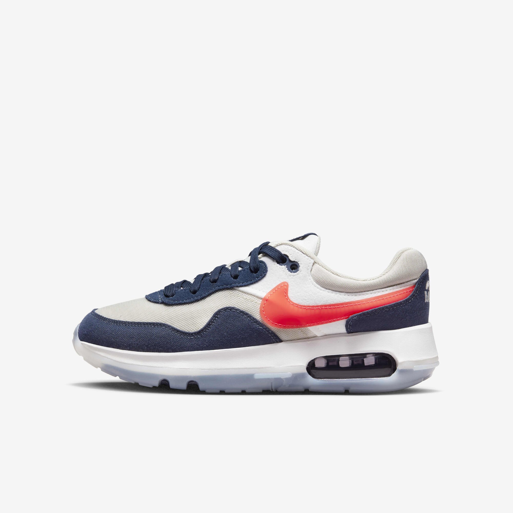 Buy Nike Air Max Motif Older Kids' Shoe Light Bone/Midnight Navy