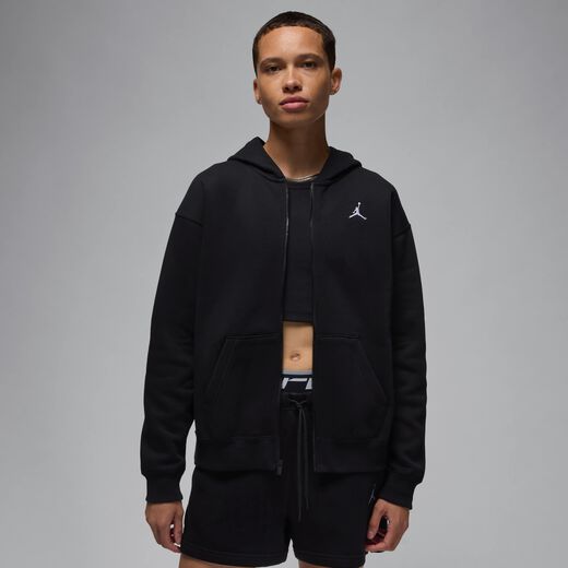 Clothing-JRDN, Jordan Brooklyn Fleece, Women's Full-Zip Hoodie