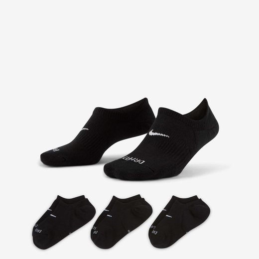 Women's Ankle Socks Sale-Nike, Nike Everyday Plus Cushioned, Women's Training Footie Socks (3 Pairs)
