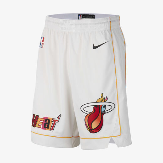 Shorts-Nike, Miami Heat City Edition, Men's Nike Dri-FIT NBA Swingman Shorts