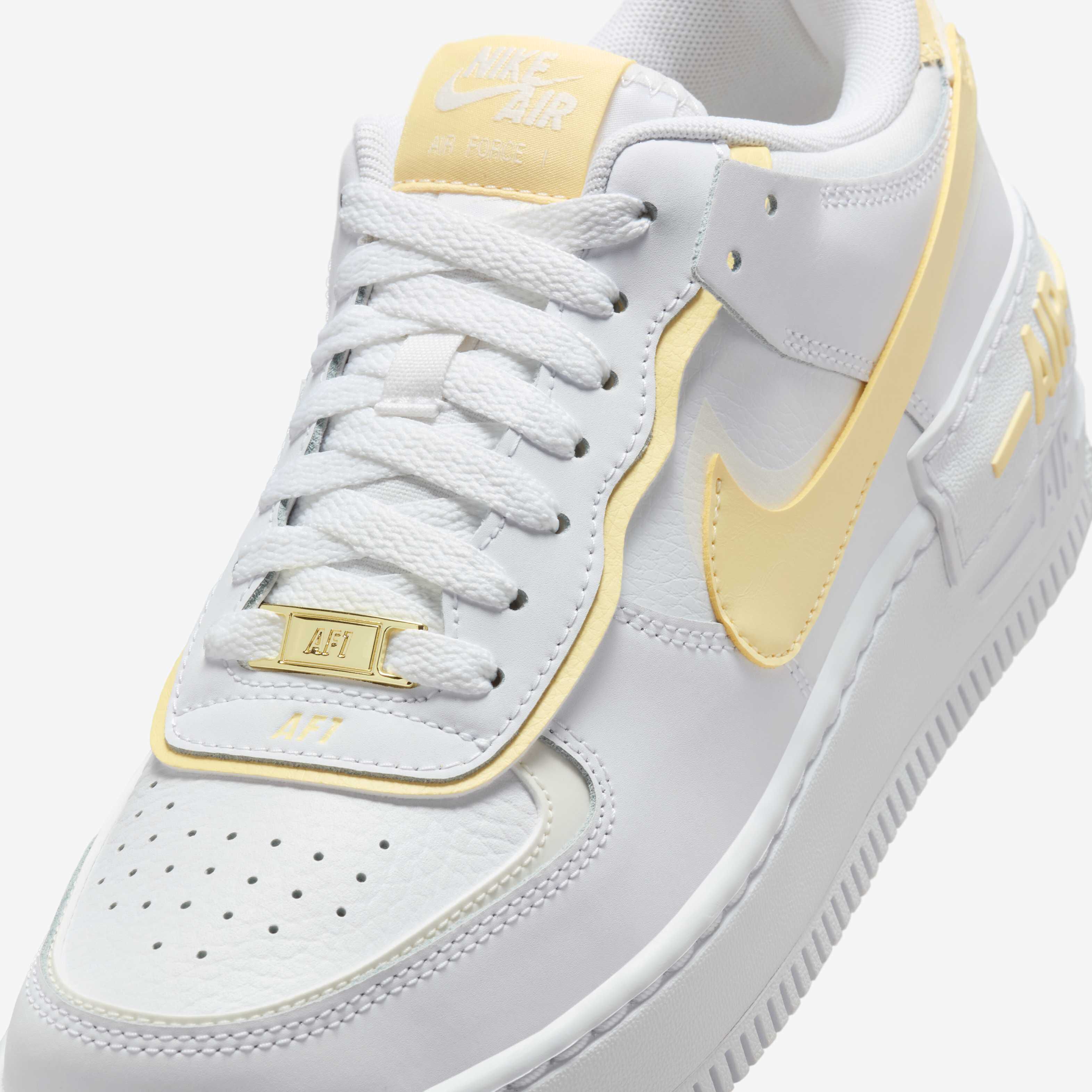 nike air force 1 shadow yellow tick