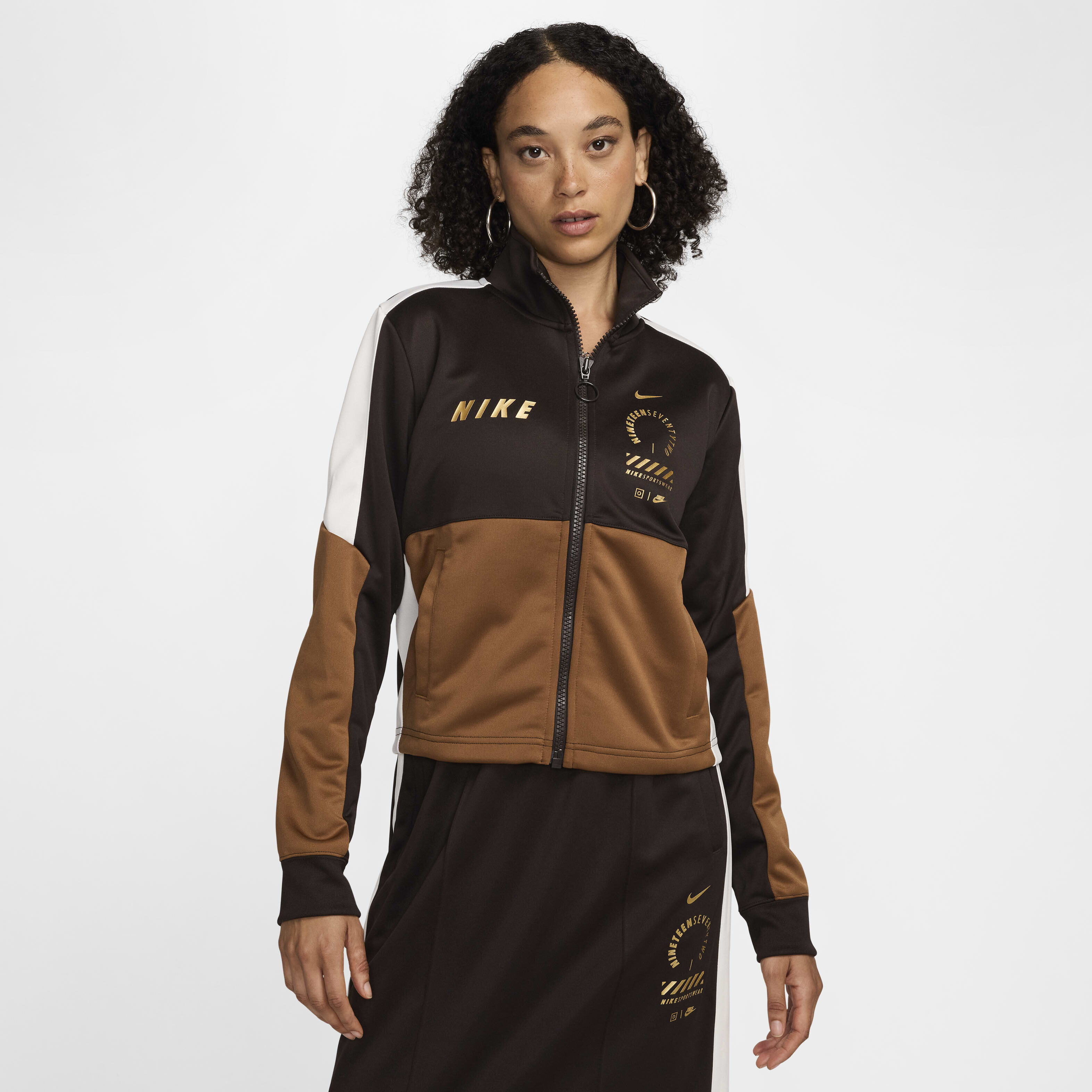 Nike tracksuit top womens top