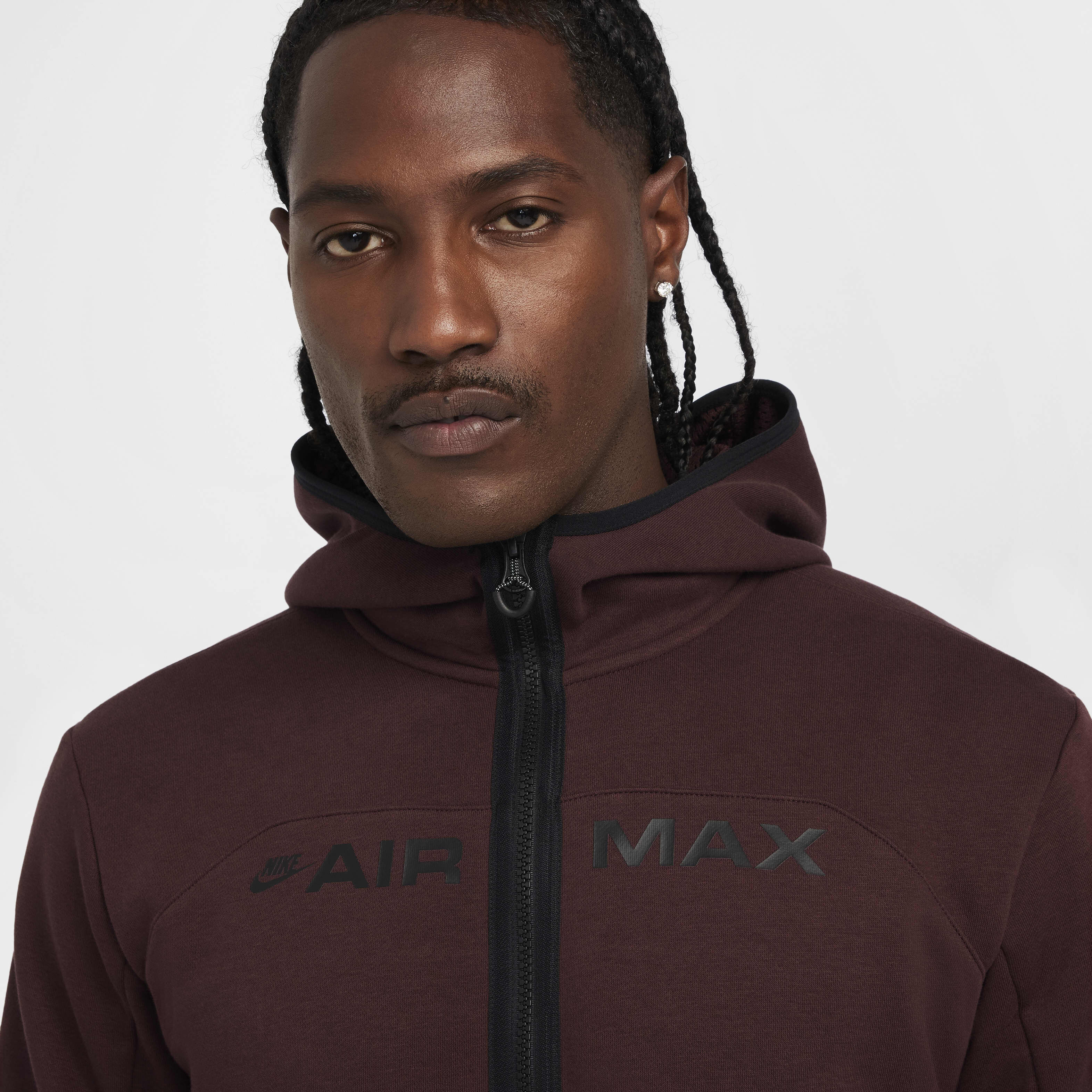 Buy Nike Sportswear Air Max Men s Full Zip Fleece Hoodie Nike Qatar Official