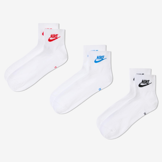 Festival Line Up-Nike, Nike Everyday Essential, Ankle Socks (3 Pairs)