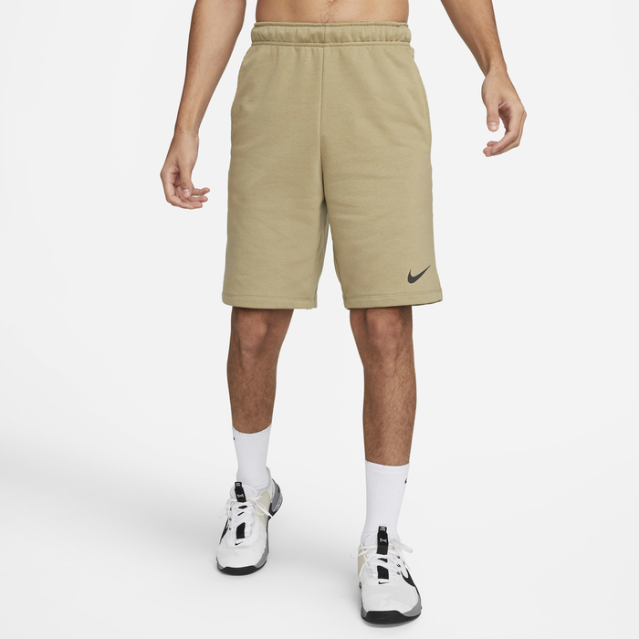 Buy Nike Dry Men's Dri-FIT Fleece Fitness Shorts Neutral Olive