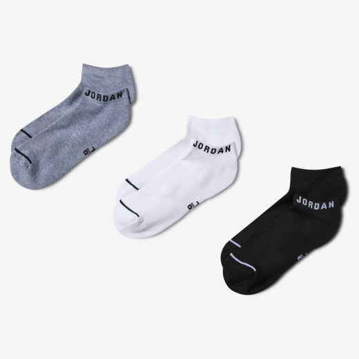Men's No Show Socks-JRDN, Jordan, Everyday No-Show Socks (3 Pairs)