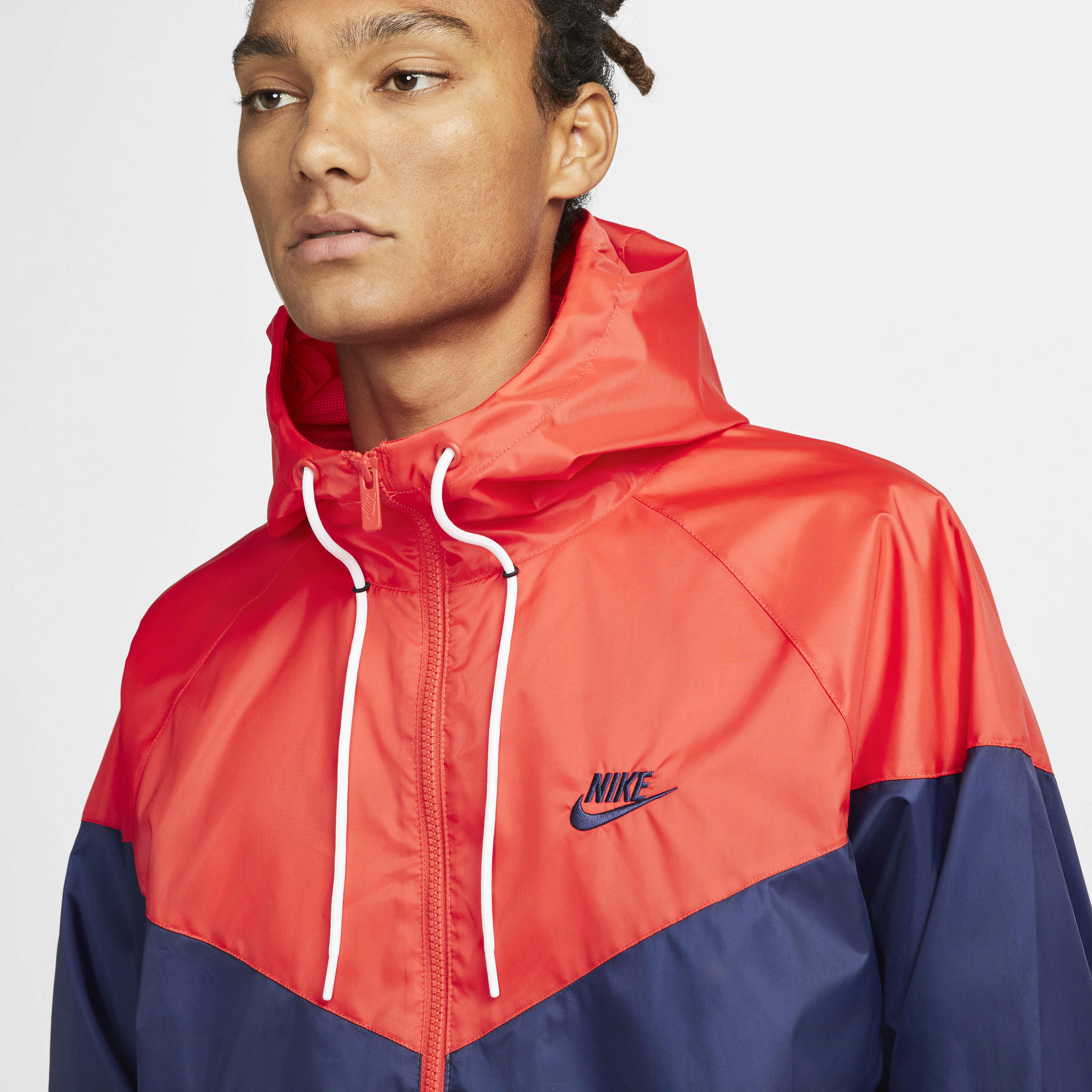 Men's nike sportswear windrunner hooded jacket cheap