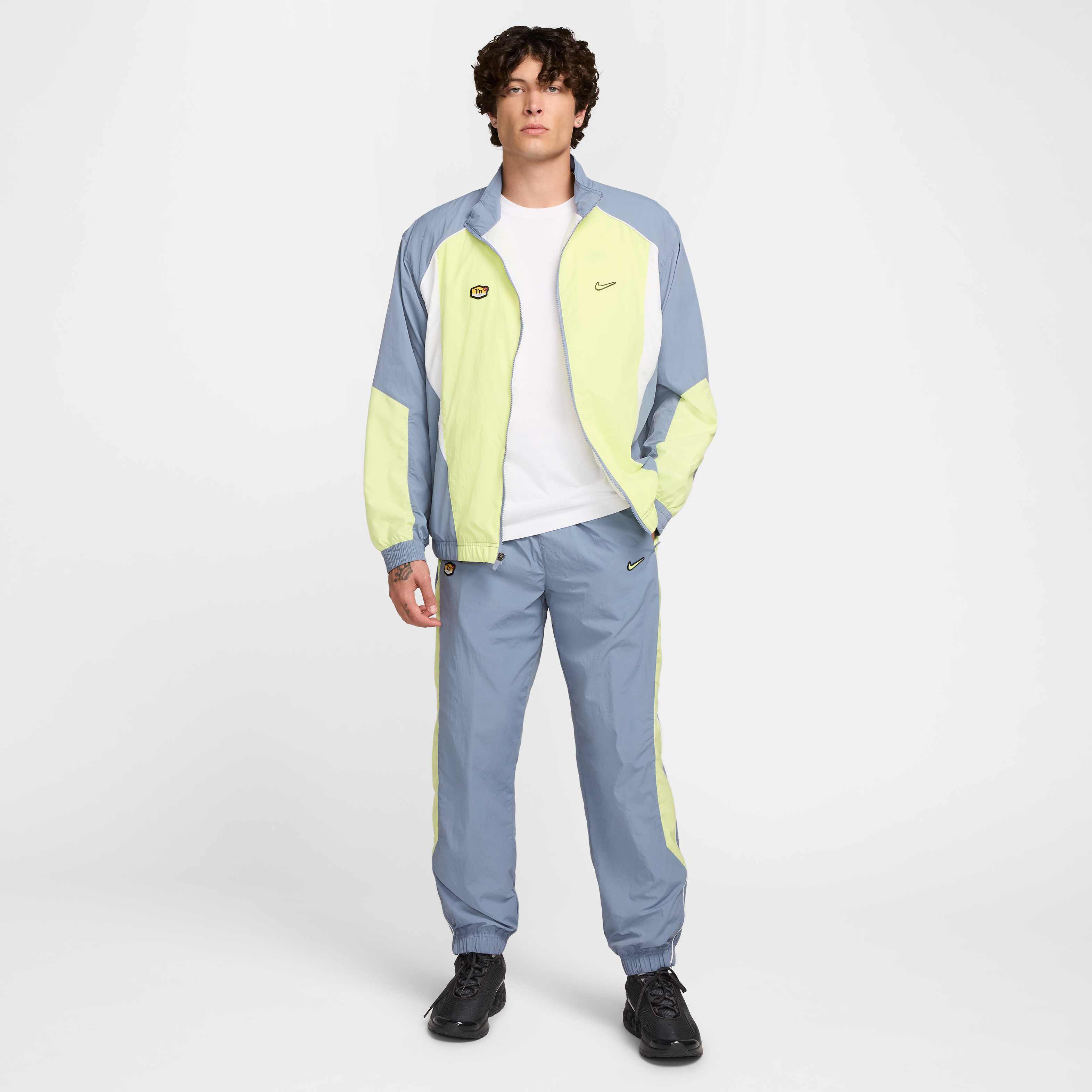 Buy Nike Sportswear Men's Woven Track Jacket - Ashen Slate