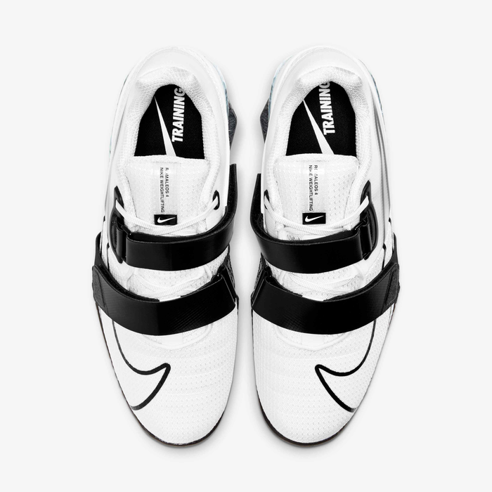 Buy Nike Romaleos 4 Weightlifting Shoes - White/White/Black @ Nike Buy Nike Romaleos 4 Weightlifting Shoes - White/White/Black @ Nike