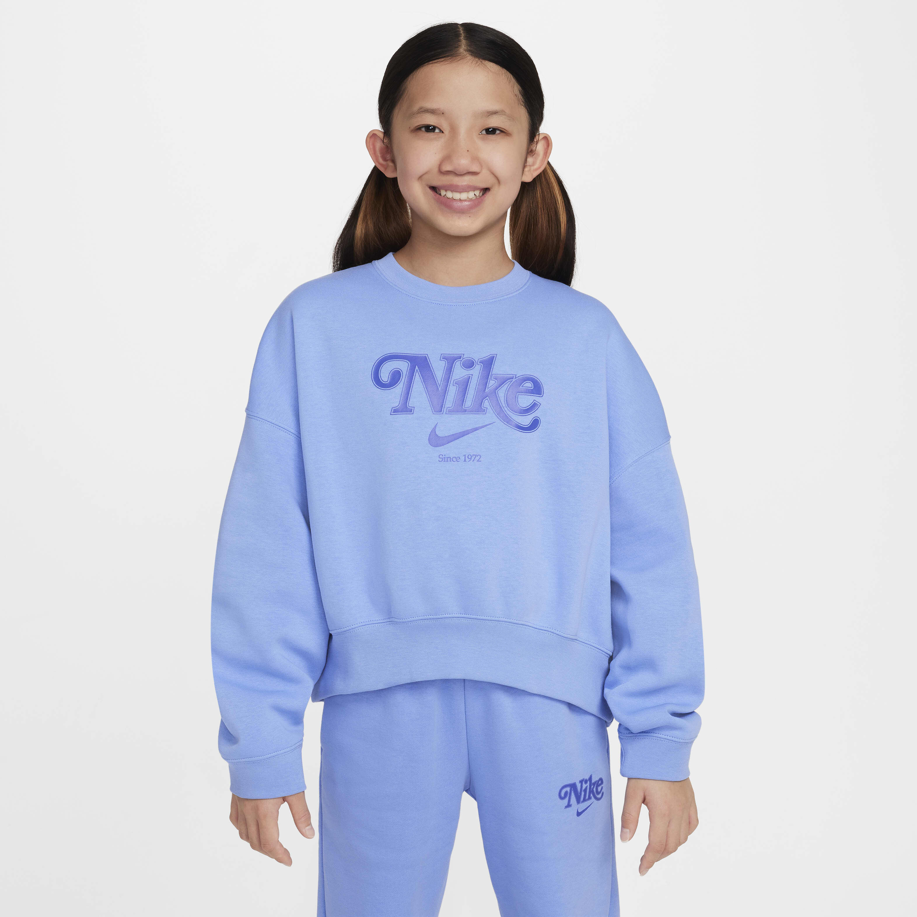 Buy Nike Sportswear Girls Cropped Fleece Sweatshirt Nike Qatar Official