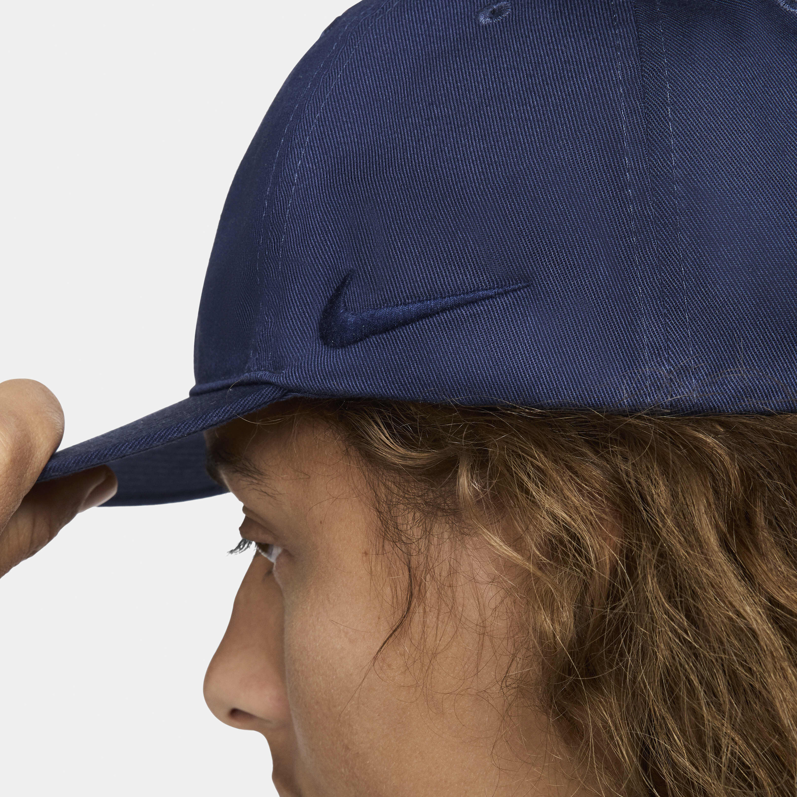 Buy Nike Club Unstructured Flat-Bill Cap - Midnight Navy