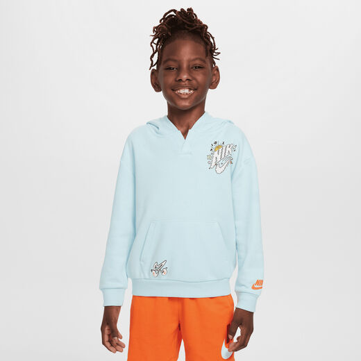 Hoodies & Sweatshirts-Nike, Nike Sportswear Create Your Own Adventure, Little Kids' French Terry Graphic Hoodie