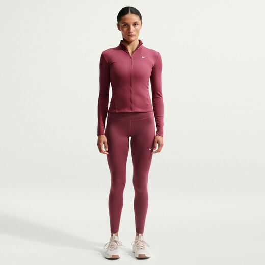 Women's Jackets & Gilets-Nike, Nike One Fitted, Women's Dri-FIT Full-Zip Jacket
