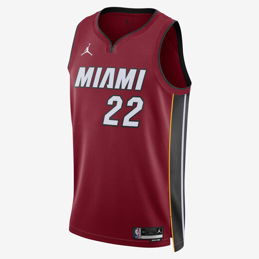 Kits & Jerseys-JRDN, Miami Heat Statement Edition, Men's Jordan Dri-FIT NBA Swingman Jersey