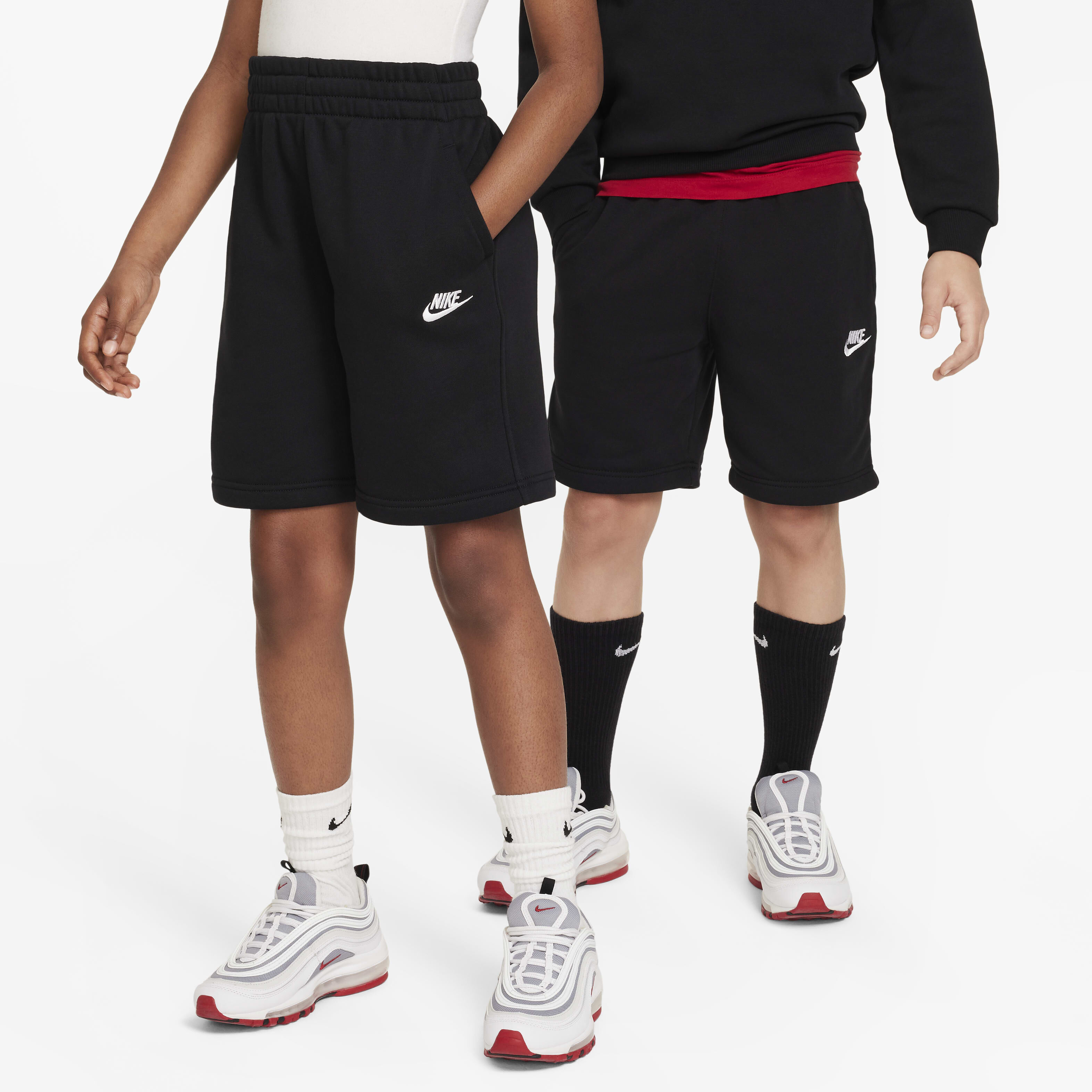 Buy Nike Sportswear Club Fleece Older Kids French Terry Shorts Nike Qatar Official