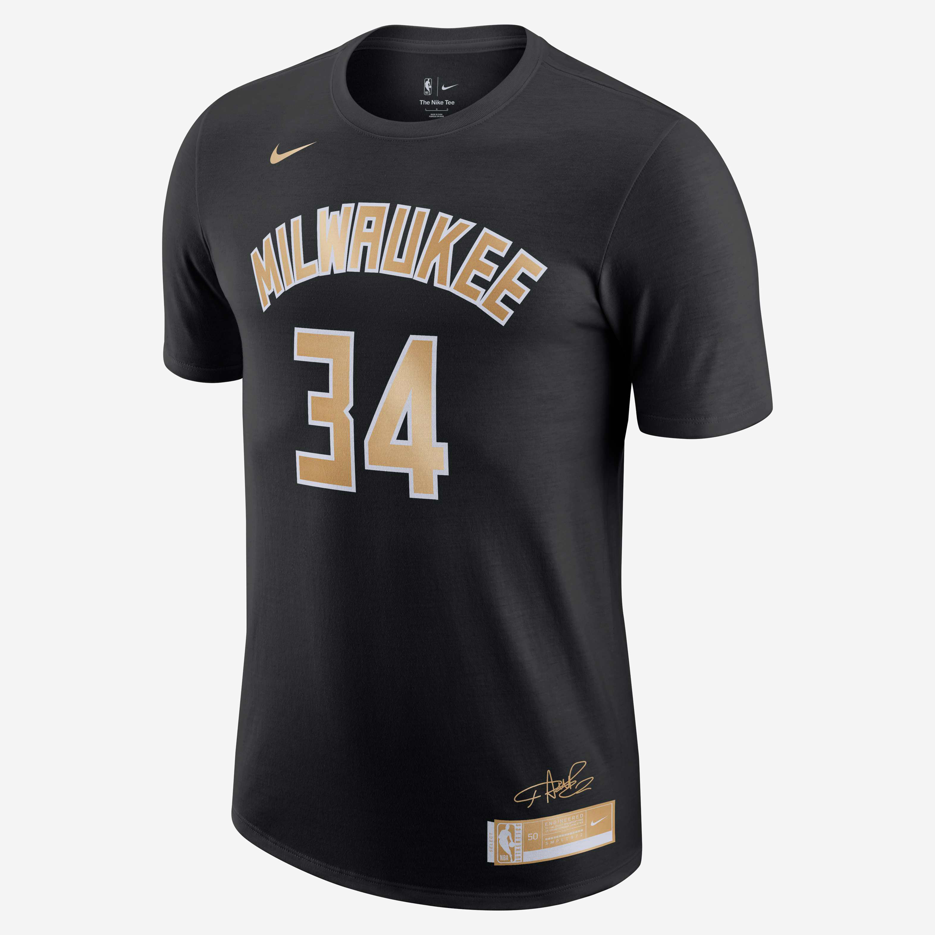 Buy Giannis Antetokounmpo Select Series Men's Nike NBA T-Shirt