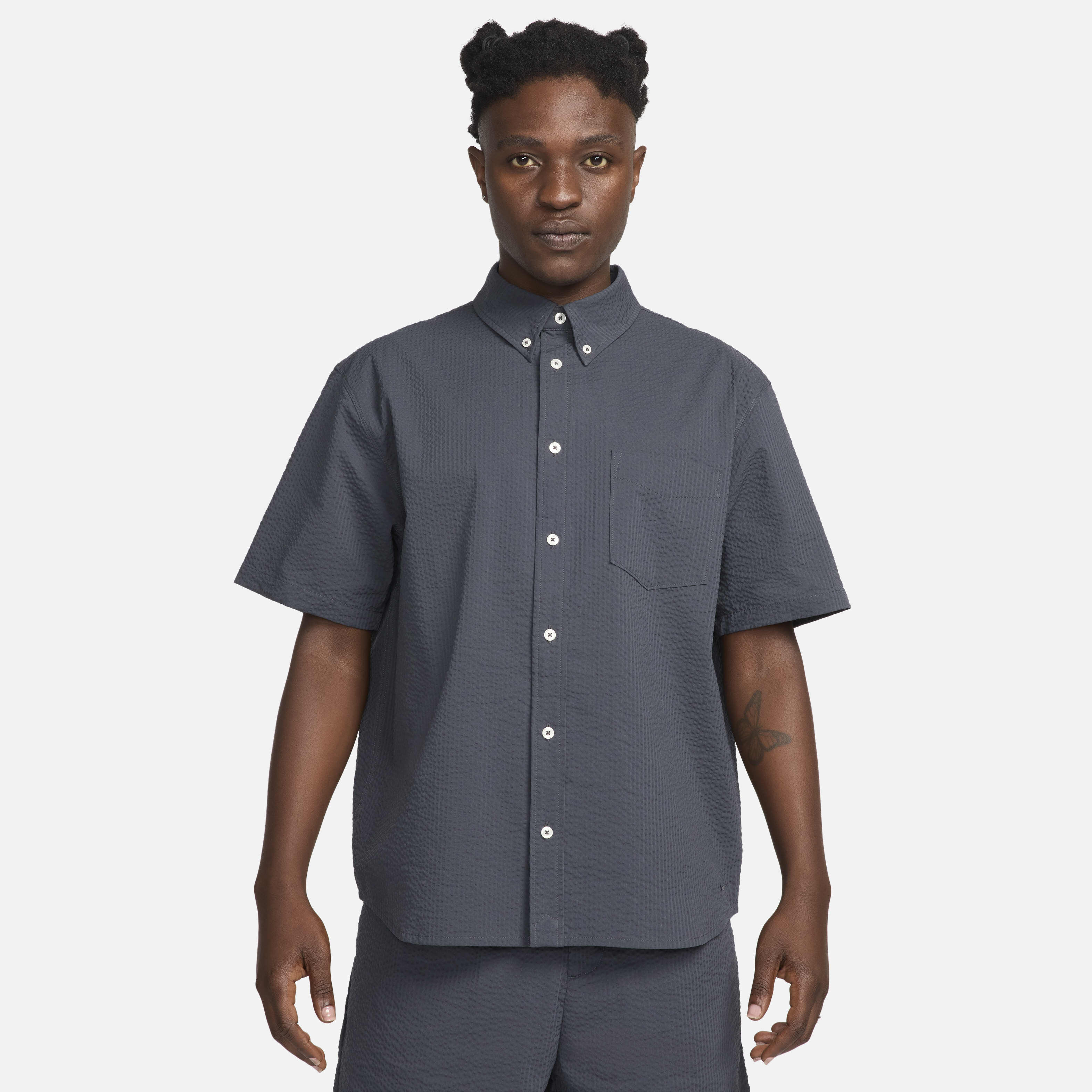 Nike button down cheap