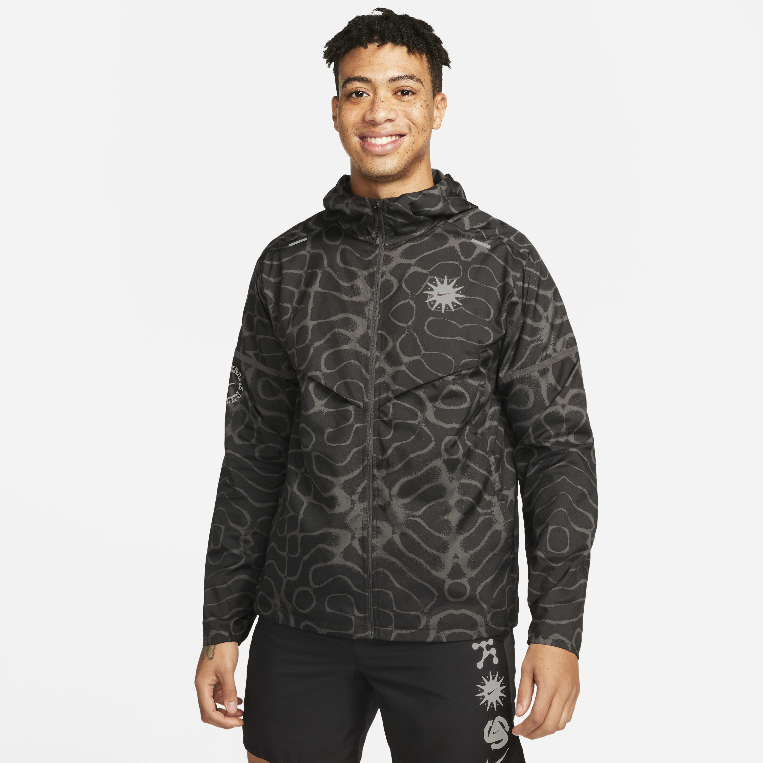 Buy Nike Wild Run Windrunner Men's Running Jacket - Black