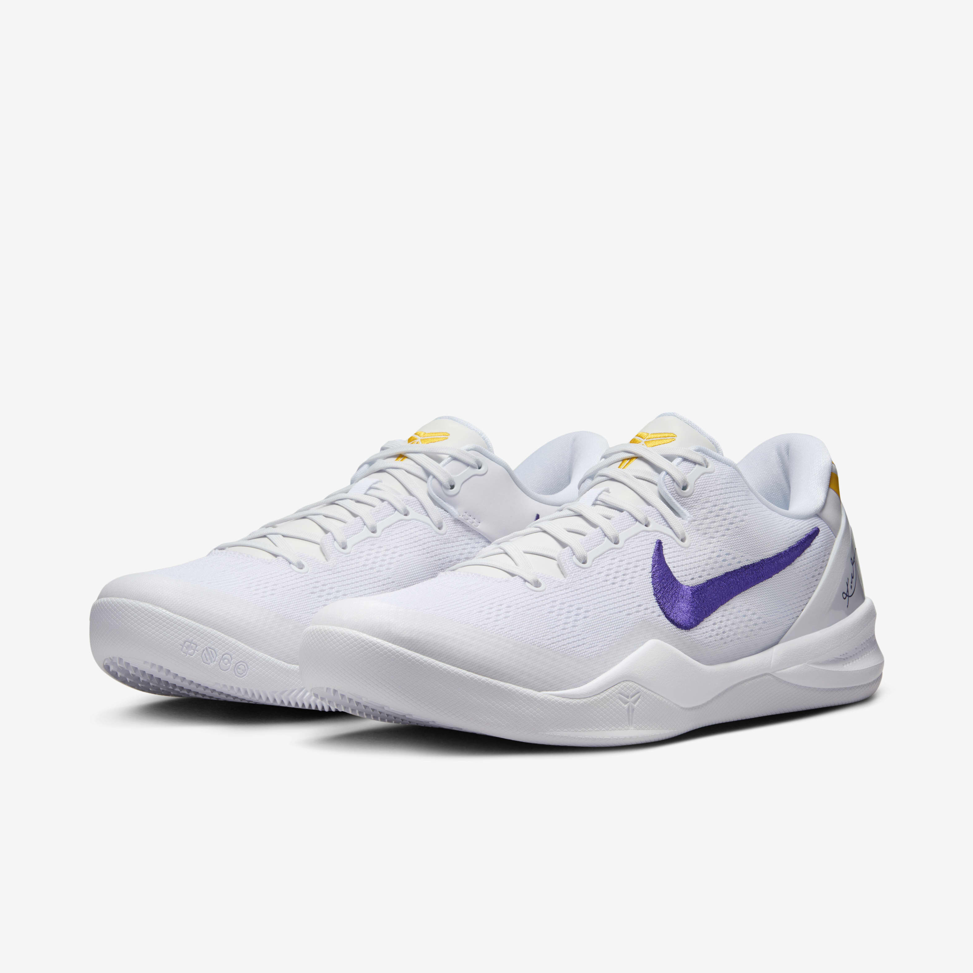 Buy Kobe VIII Protro Basketball Shoes - White/University
