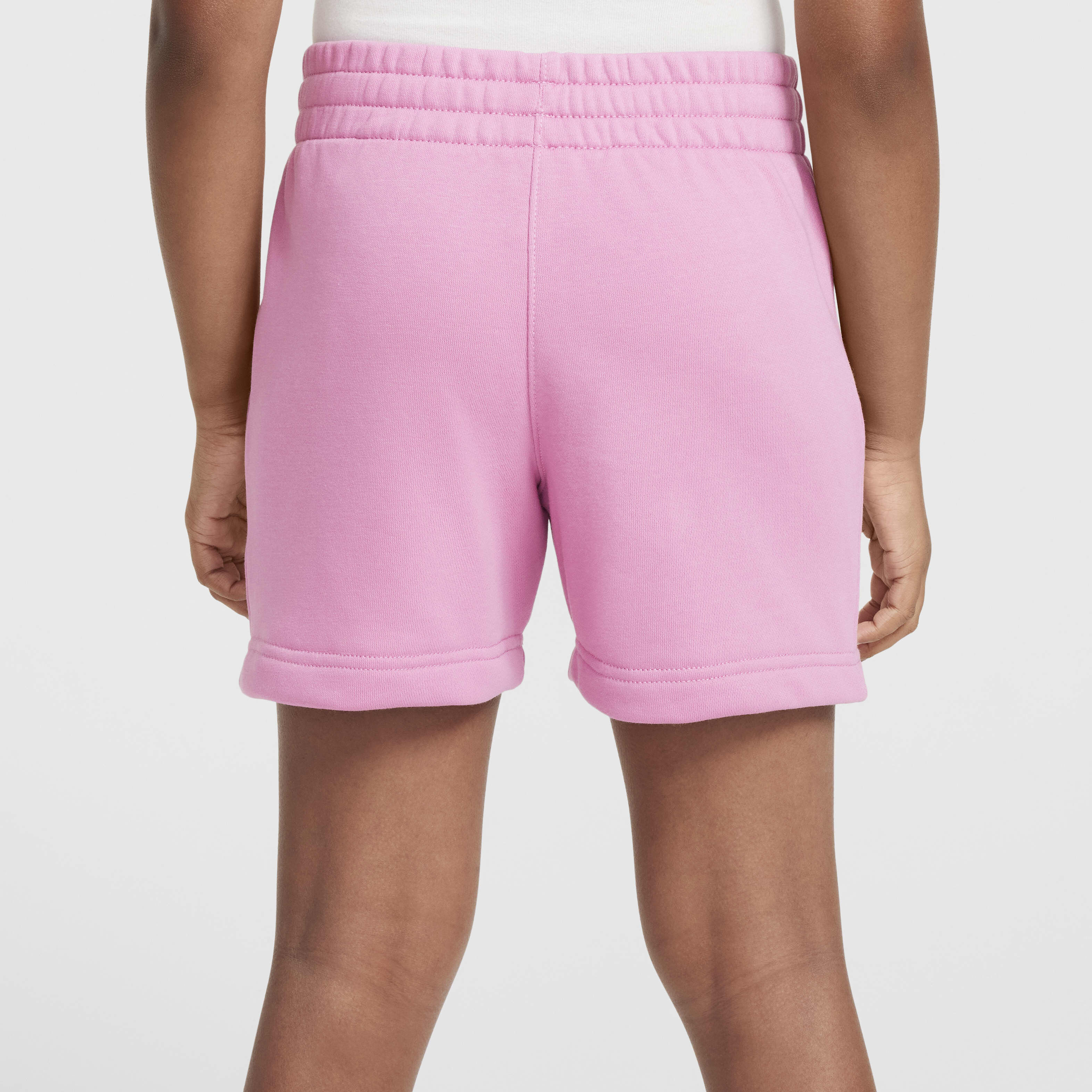 Nike sportswear club fleece shorts pink clearance