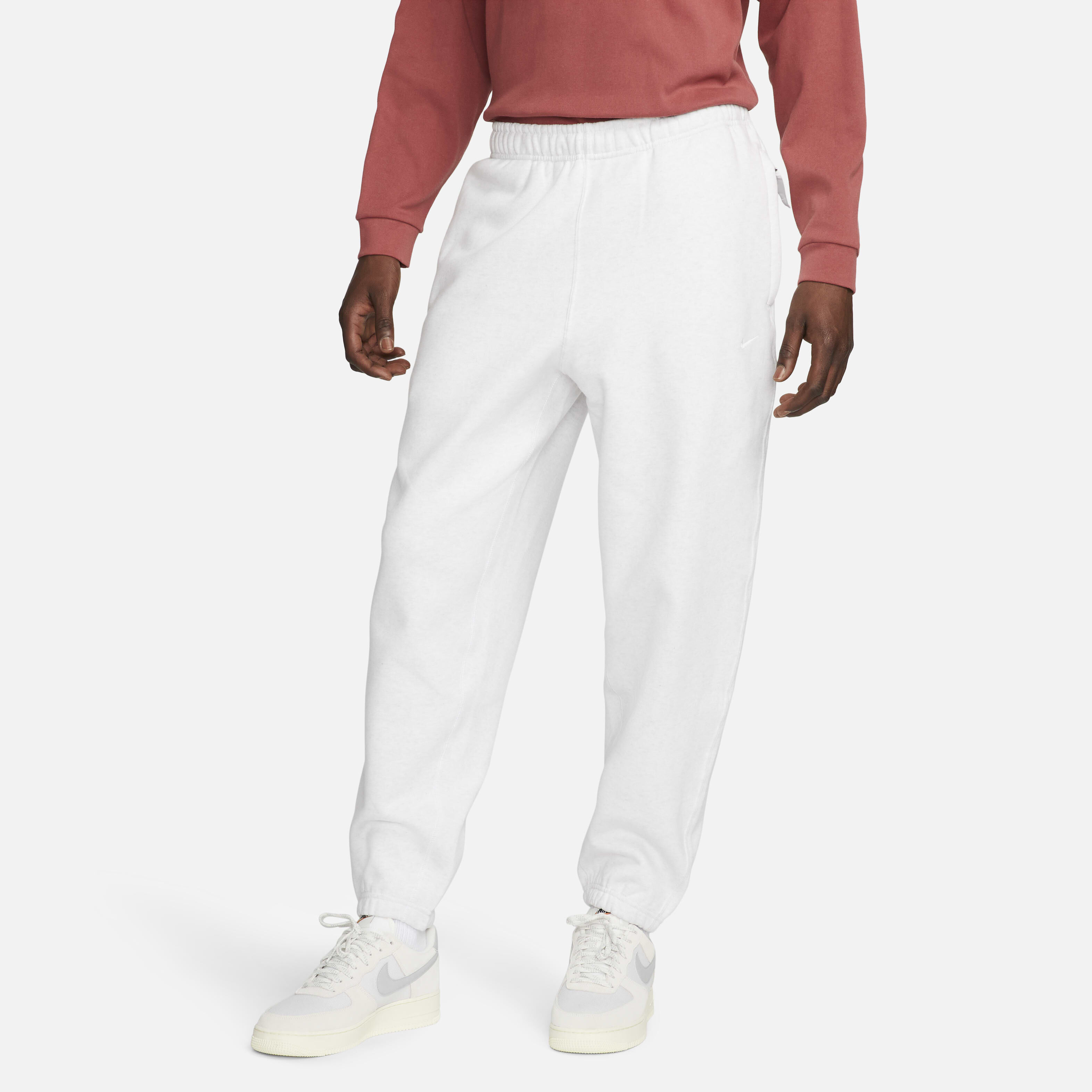 Nike swoosh colour block joggers deals