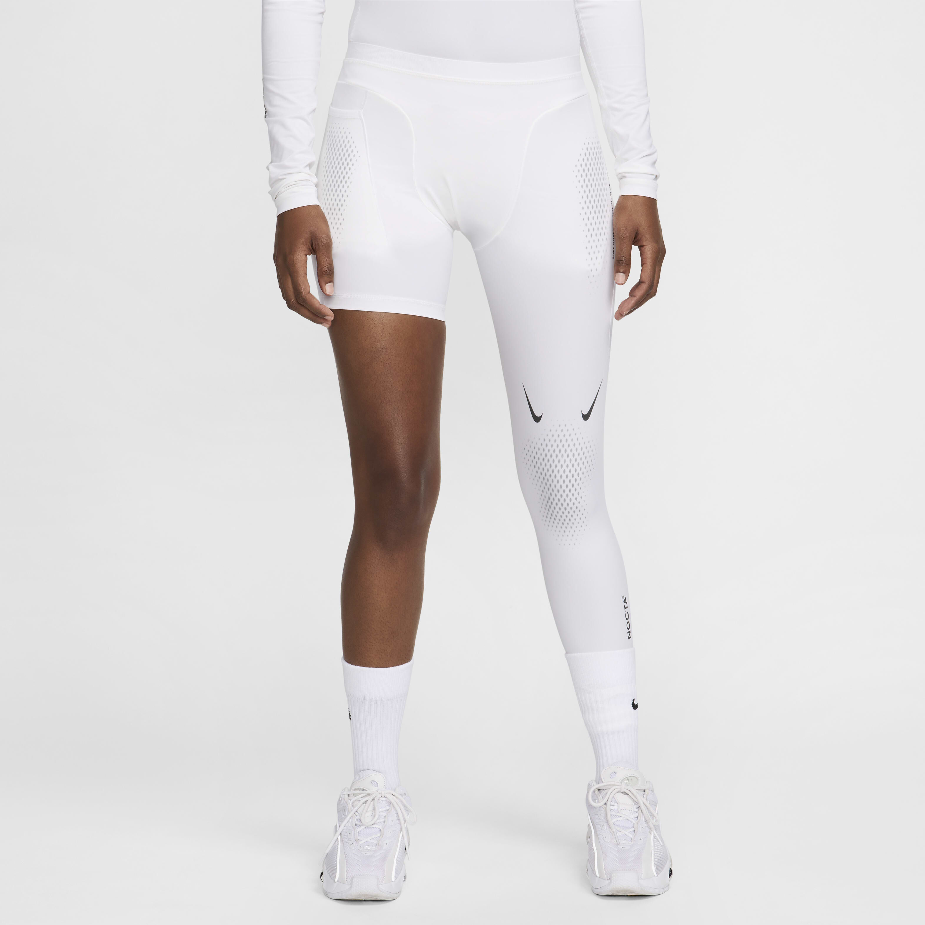 Buy NOCTA Men s Single Leg Basketball Tights Left Nike Qatar Official