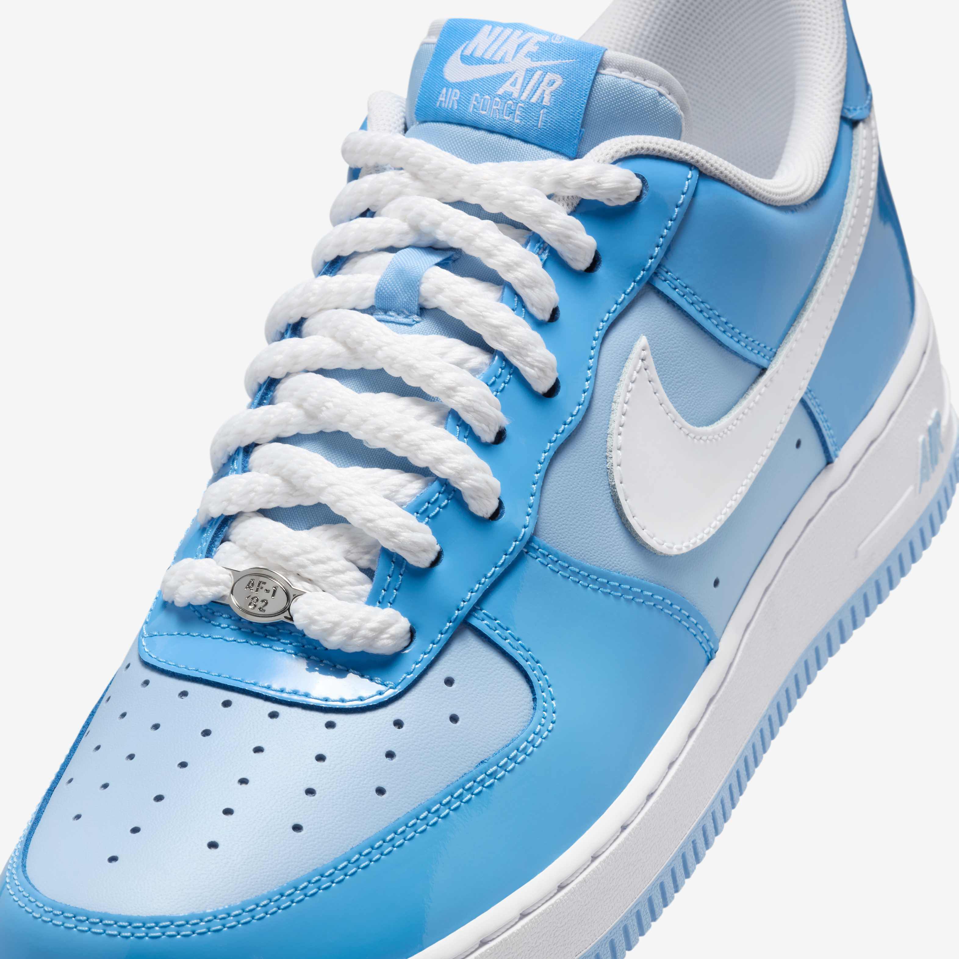 靴 Nike Air Force 1 Low '07PRM \"White/Blue\" Nike Air Force 1 '07 White University Blue for Sale