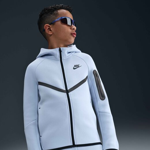Kids' Hoodies & Sweatshirts Sale-Nike, Nike Sportswear Tech Fleece, Older Kids' Full-Zip Hoodie