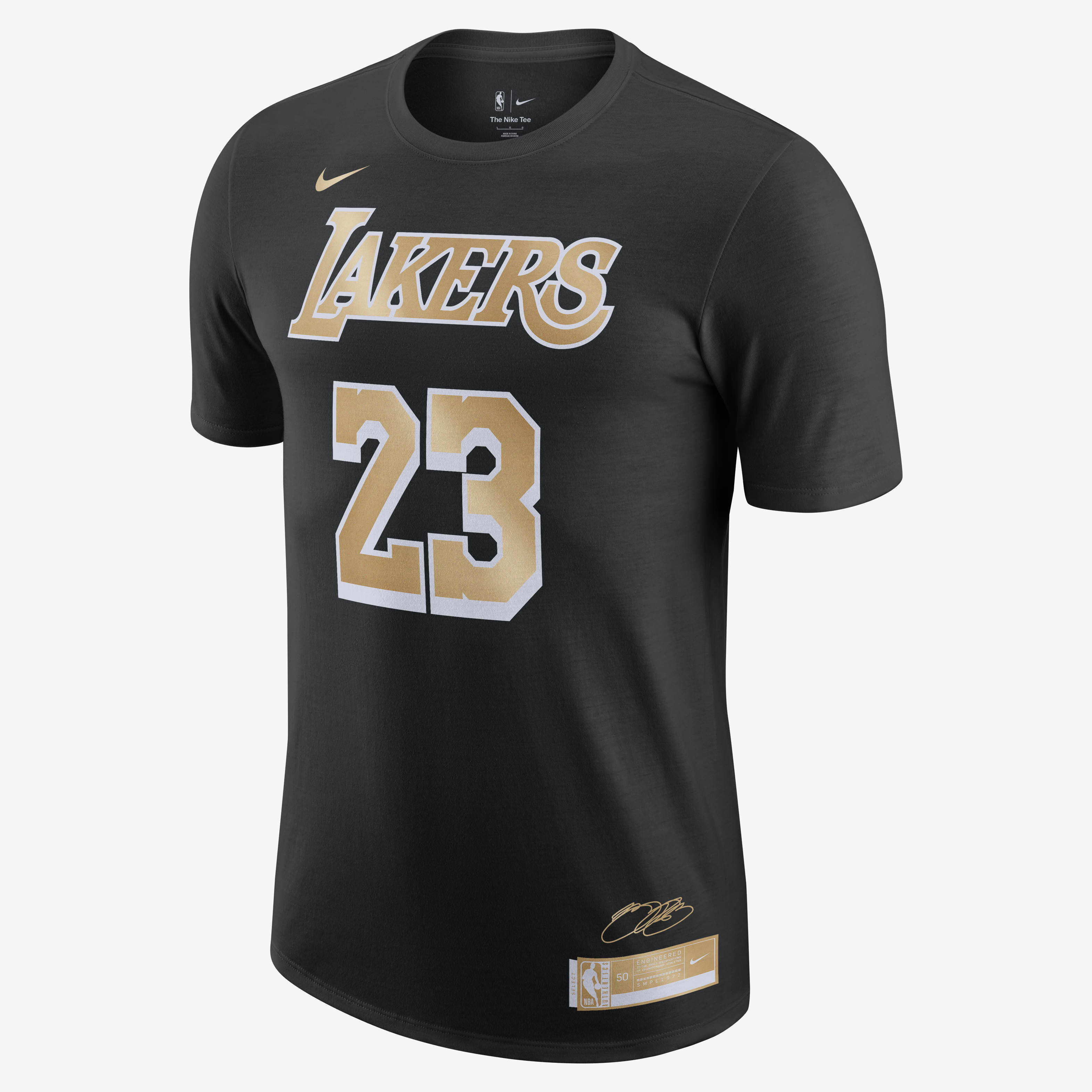 Nike t shirt lebron james discount